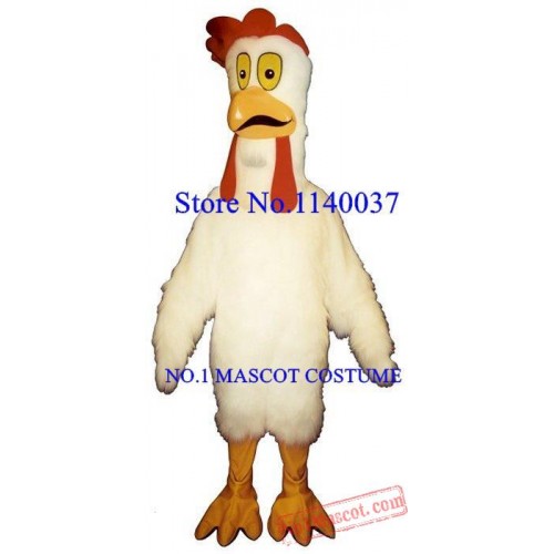 Anime Cosplay Costume White Chicken Mascot Turkey Costume