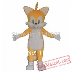 Miles Tails Prower Fox Mascot Costume