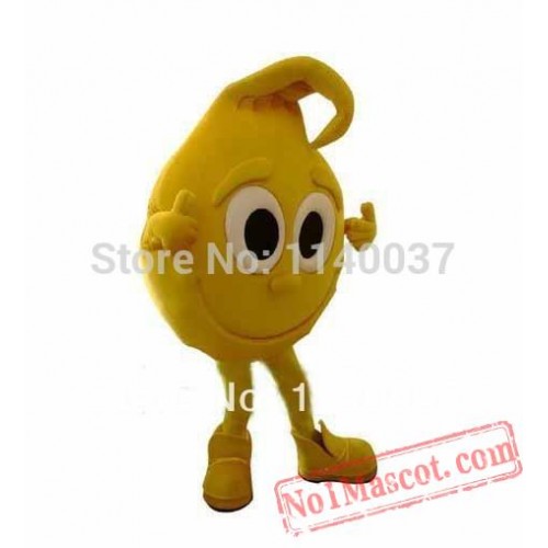 Yellow Lemon Limon Mascot Costume