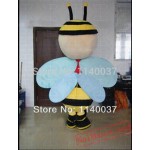 Blue Wing Honey Bee Mascot Costume