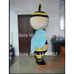 Blue Wing Honey Bee Mascot Costume
