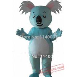 Blue Koala Mascot Costume