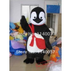 Penguin Pupil Penguin Schoolchild Plush Mascot Costume