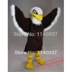 Plush Bald Eagle Mascot Costume