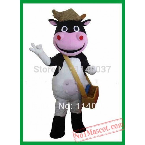 Cow Cattle Calf Mascot Costume