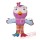 Pink Owl Mascot Costume