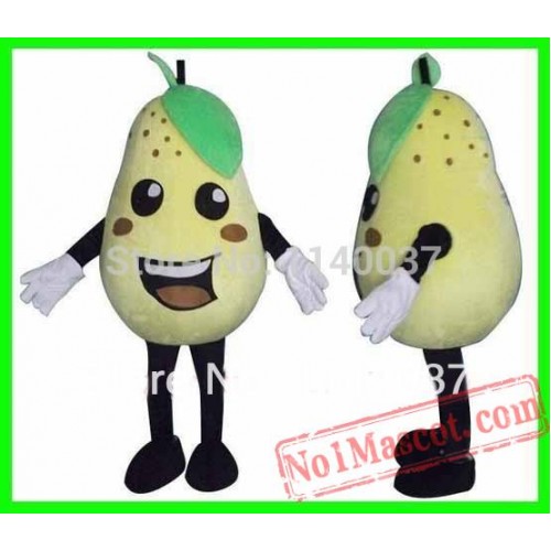 Pear Mascot Costume