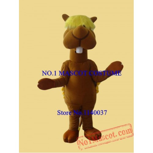 Anime Cosplay Costumes Brown Llama Camel Mascot Costume