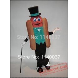 Hot Dog Mascot Costume