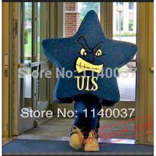 Blue Star Mascot Costume