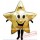 Comic Golden Star Mascot Costume