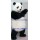 Realistic Plush Panda Mascot Costume